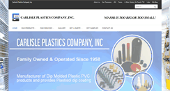 Desktop Screenshot of carlisleplastics.com