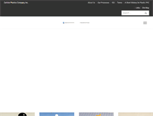 Tablet Screenshot of carlisleplastics.com